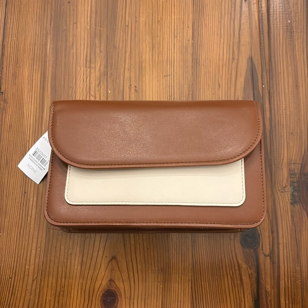 Ann Taylor Colorblock Crossbody Bag NWT - Picture 1 of 6